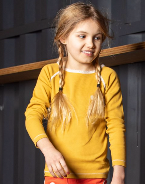 Bilde av genser ghita bright gold