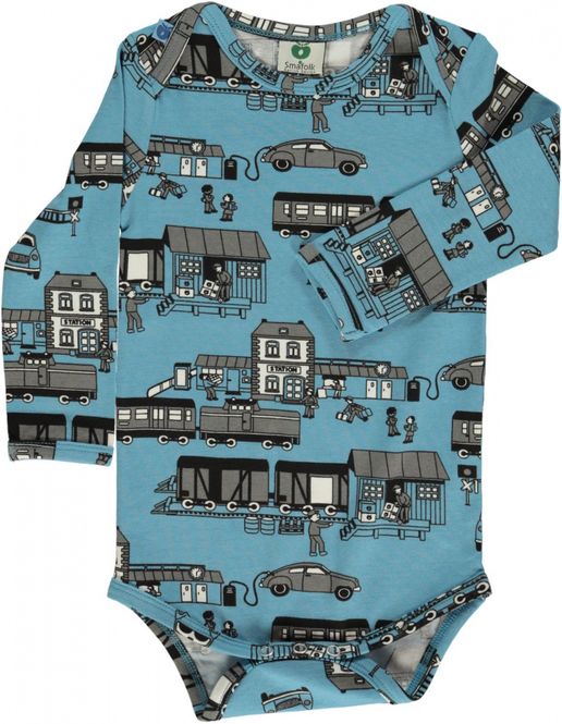 Hovedbilde body med tog sky blue