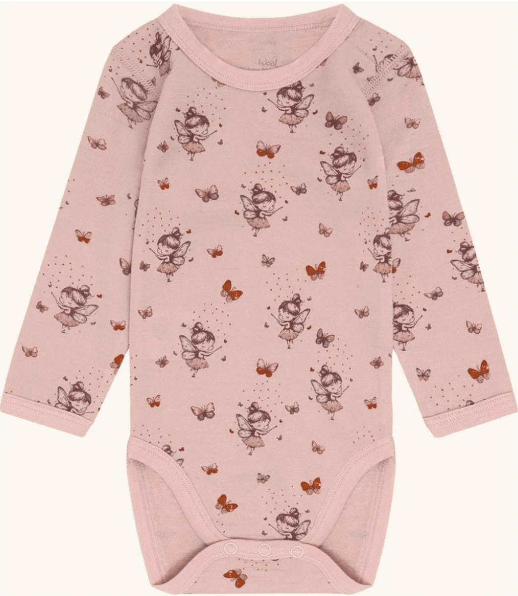 Hust and Claire Body ull/bambus Baloo Fairy dusty rose