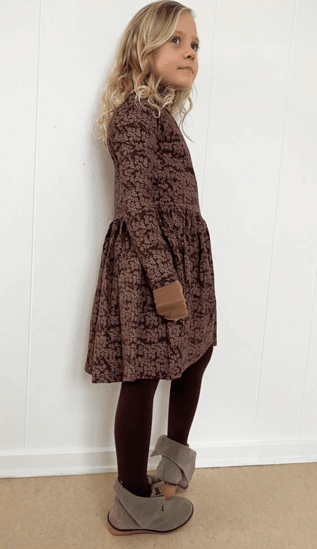 kjole jersey cecilie puce