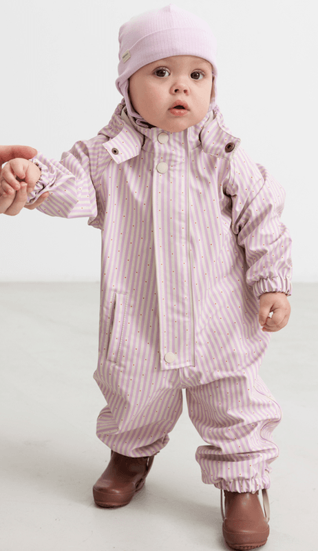 Marmar Regndress orion pink stripe