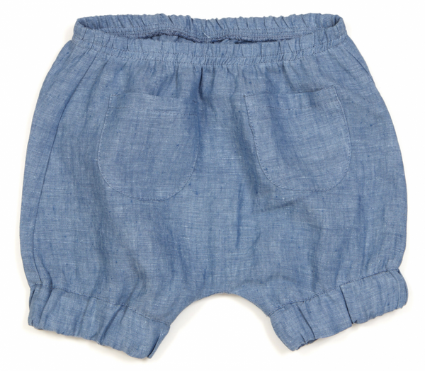 Bilde av kortbukse denimblue