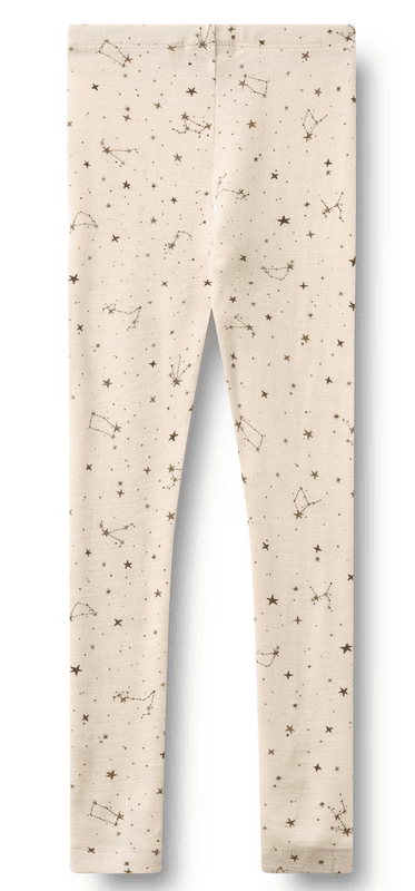 Wheat Leggings Ull Agi eggshell stars
