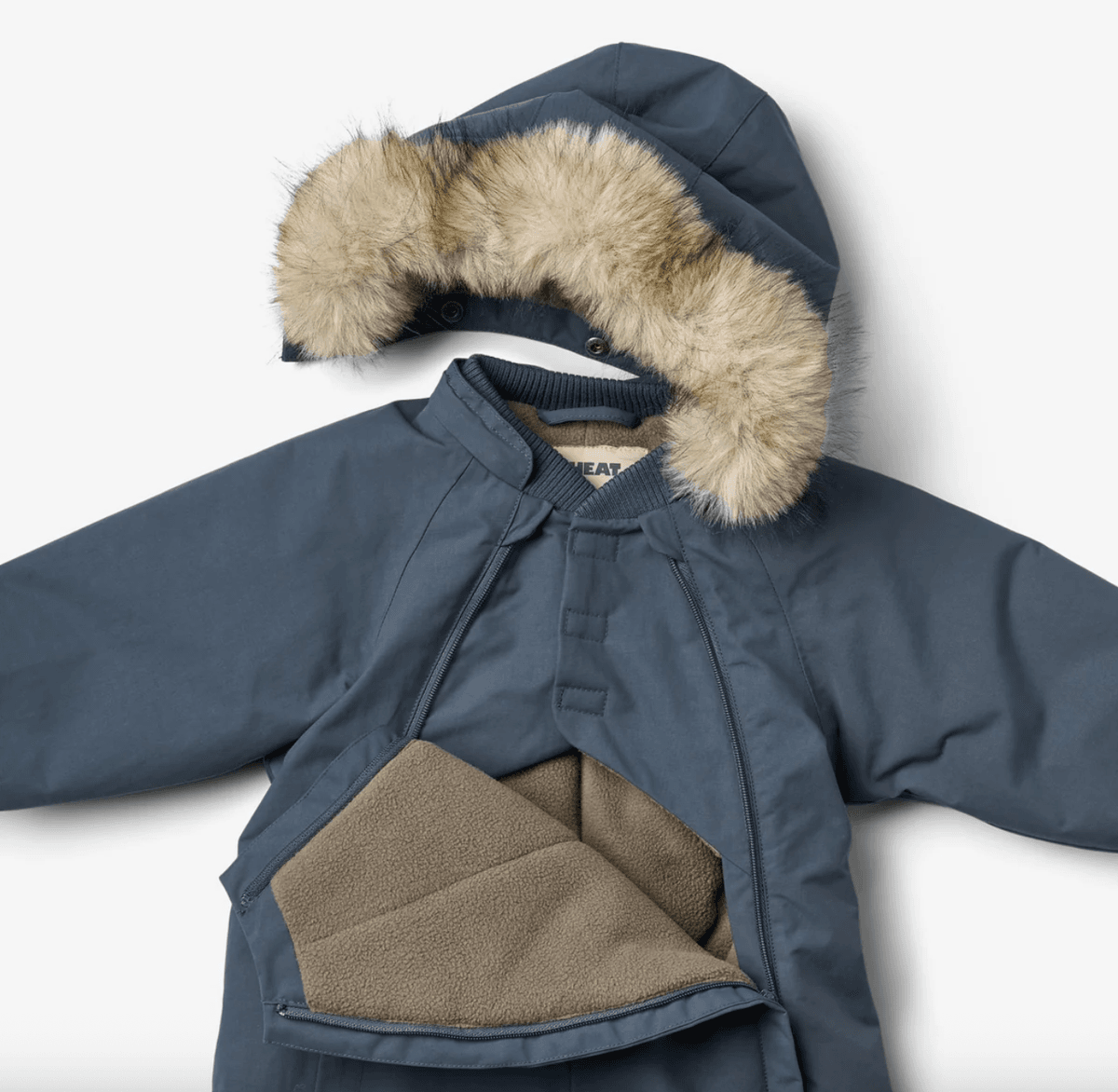 Wheat Vinterdress Nickie greyblue