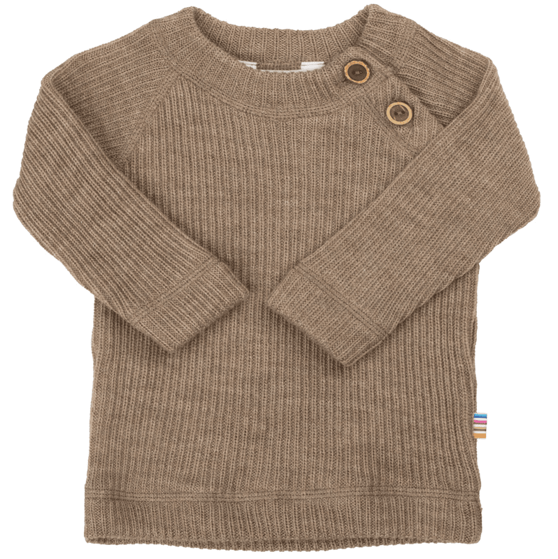 Joha genser ribb beige melange