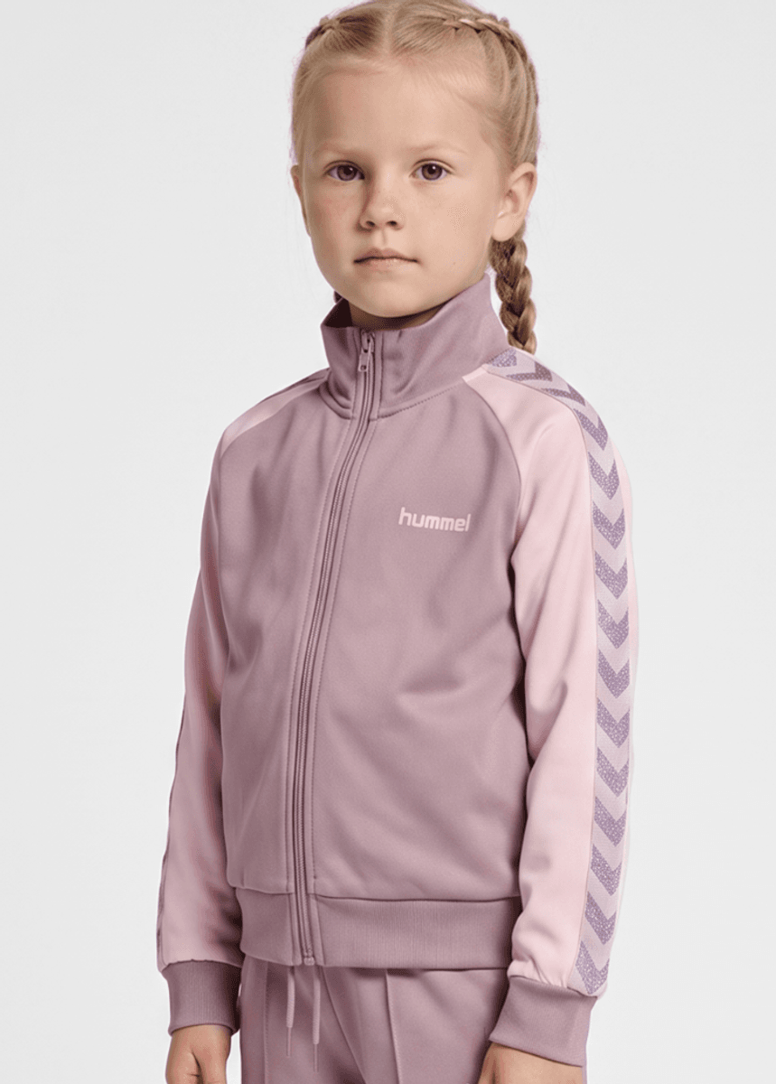 Hummel Zip Jakke Reg Poly Tape sea foam
