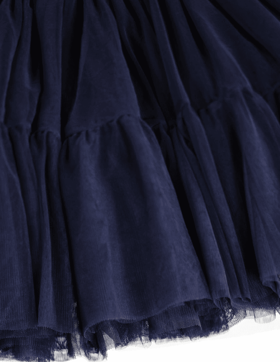 Molo Kjole Cyanne warm navy stripe