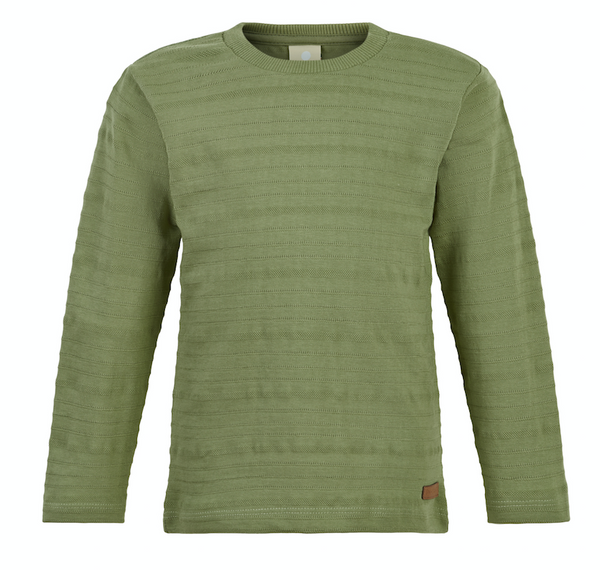 Bilde av genser enfant striper sage