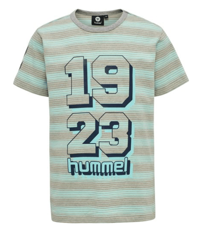 Hummel t-skjorte mack blue tint