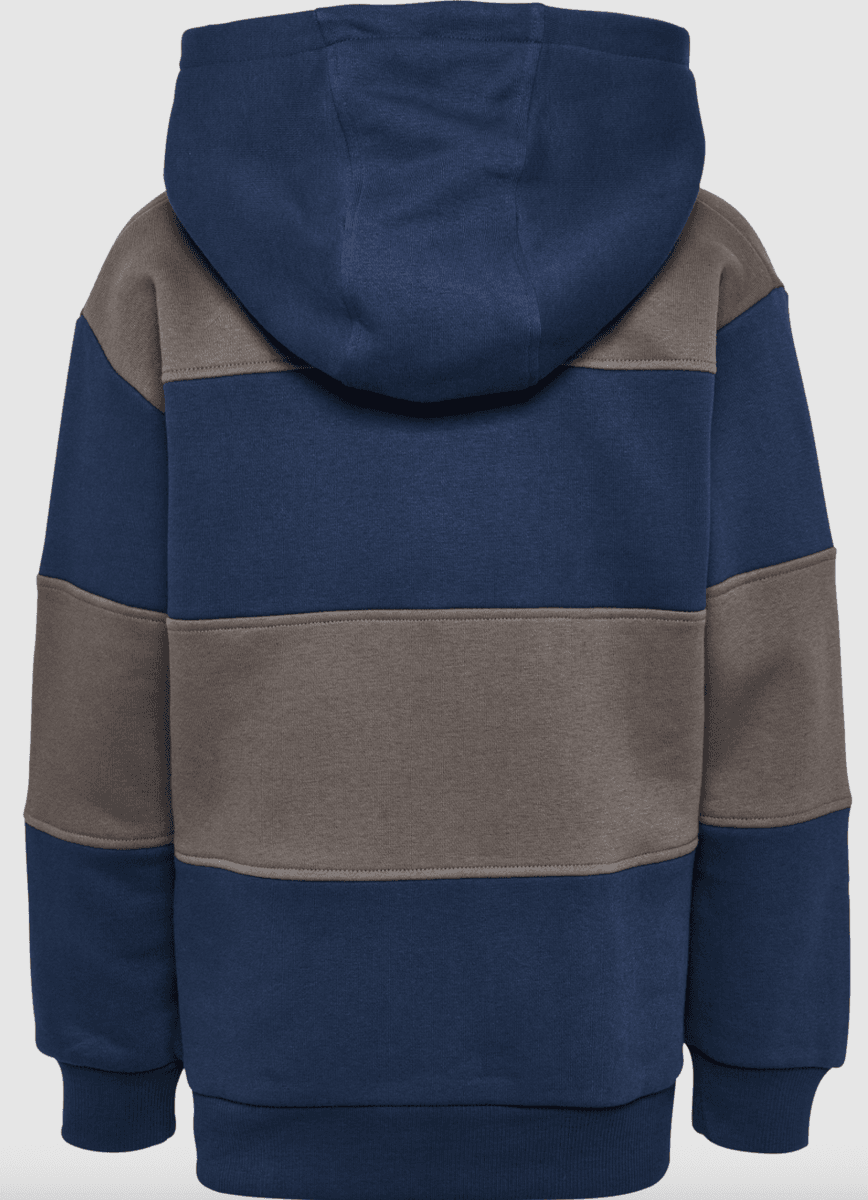 Hummel Genser loose stripe hoddie bee dress blues