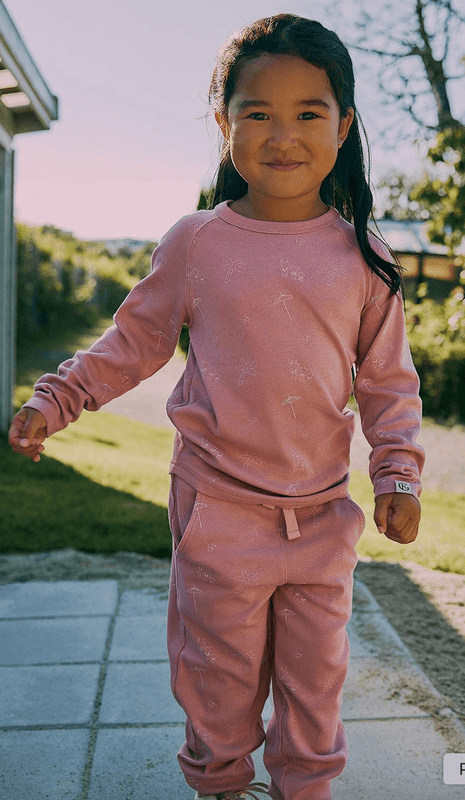 Gullkorn genser Bukkene grey pink