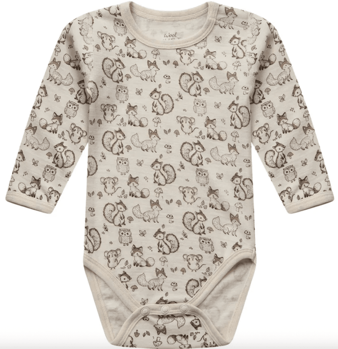 Hust and Claire Body ull Bo Woodland off white