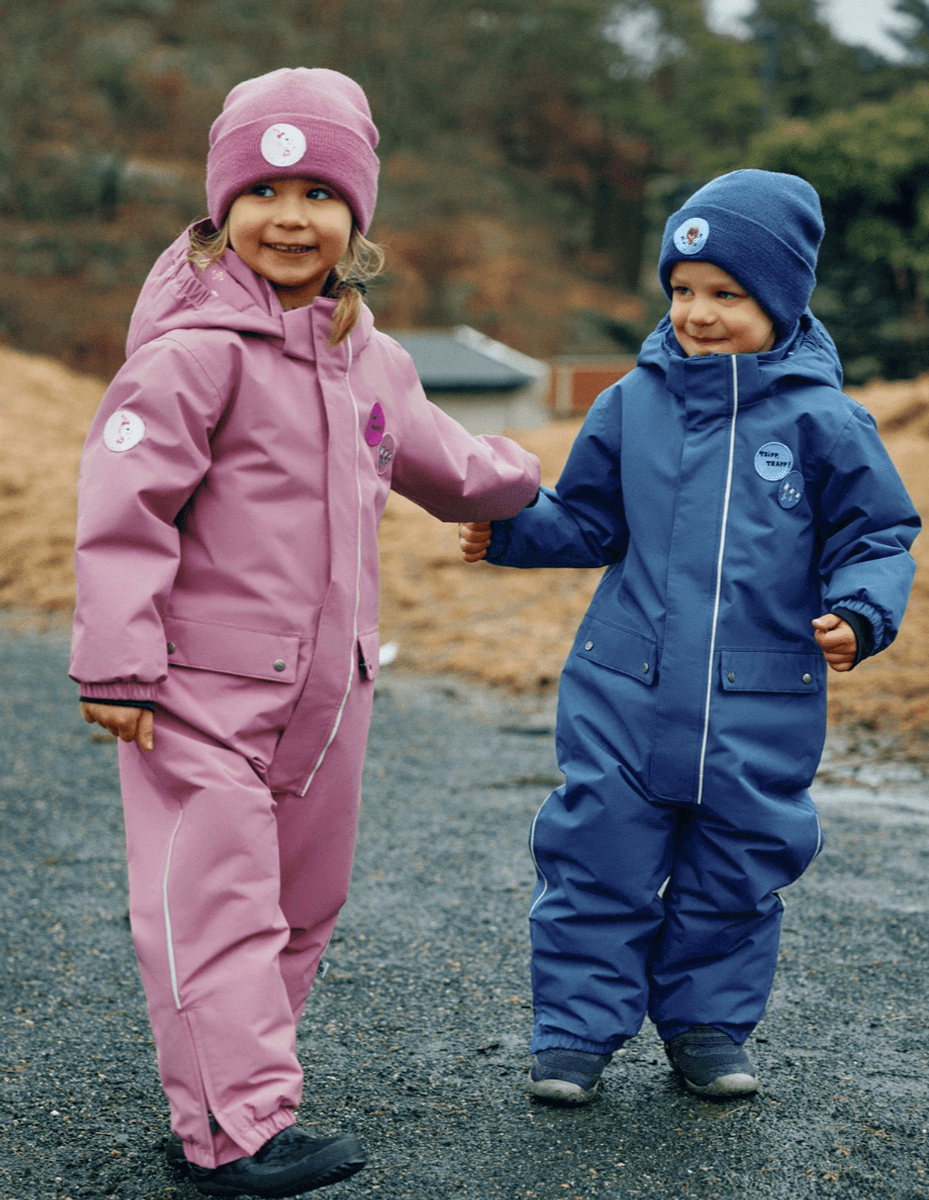 Gullkorn vinterdress bukkene storm blue