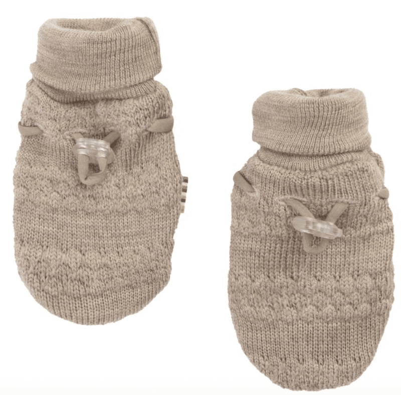 Joha Baby Votter ull beige melange