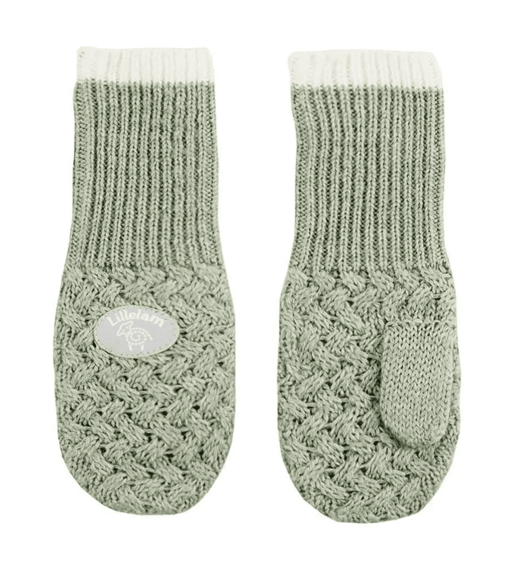 Lillelam Votter ull classic lys mose