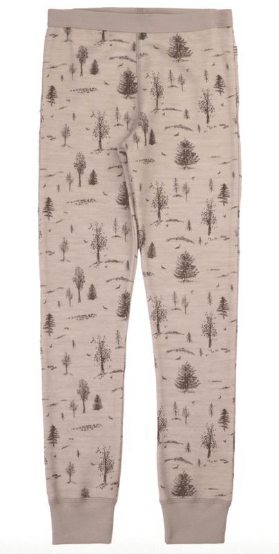 Joha Leggings ull/bambus Forest beige kids