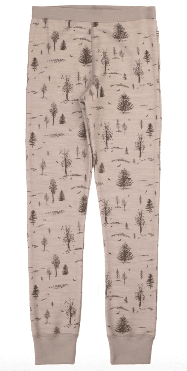 Joha Leggings ull/bambus Forest beige kids