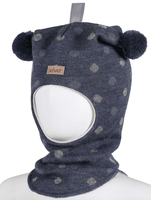 Hovedbilde Kivat Balaklava ull dots ...