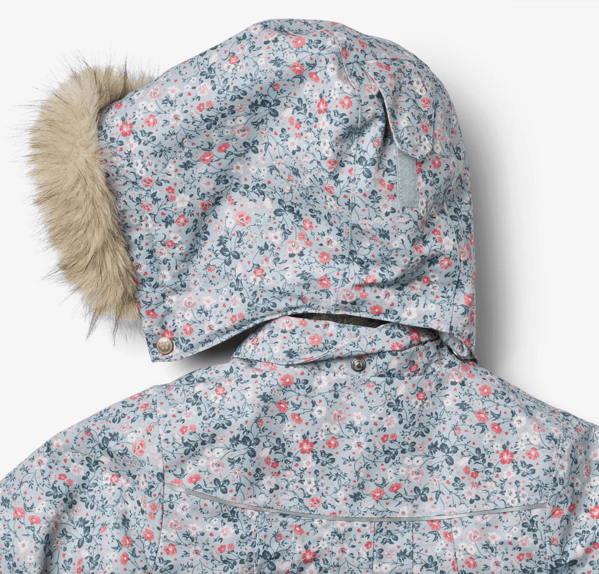 Wheat Vinterjakke Mathilde soft rain flowers