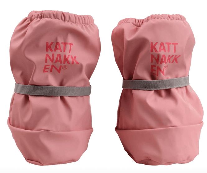Hovedbilde Kattnakken Regnsokker rosa ...