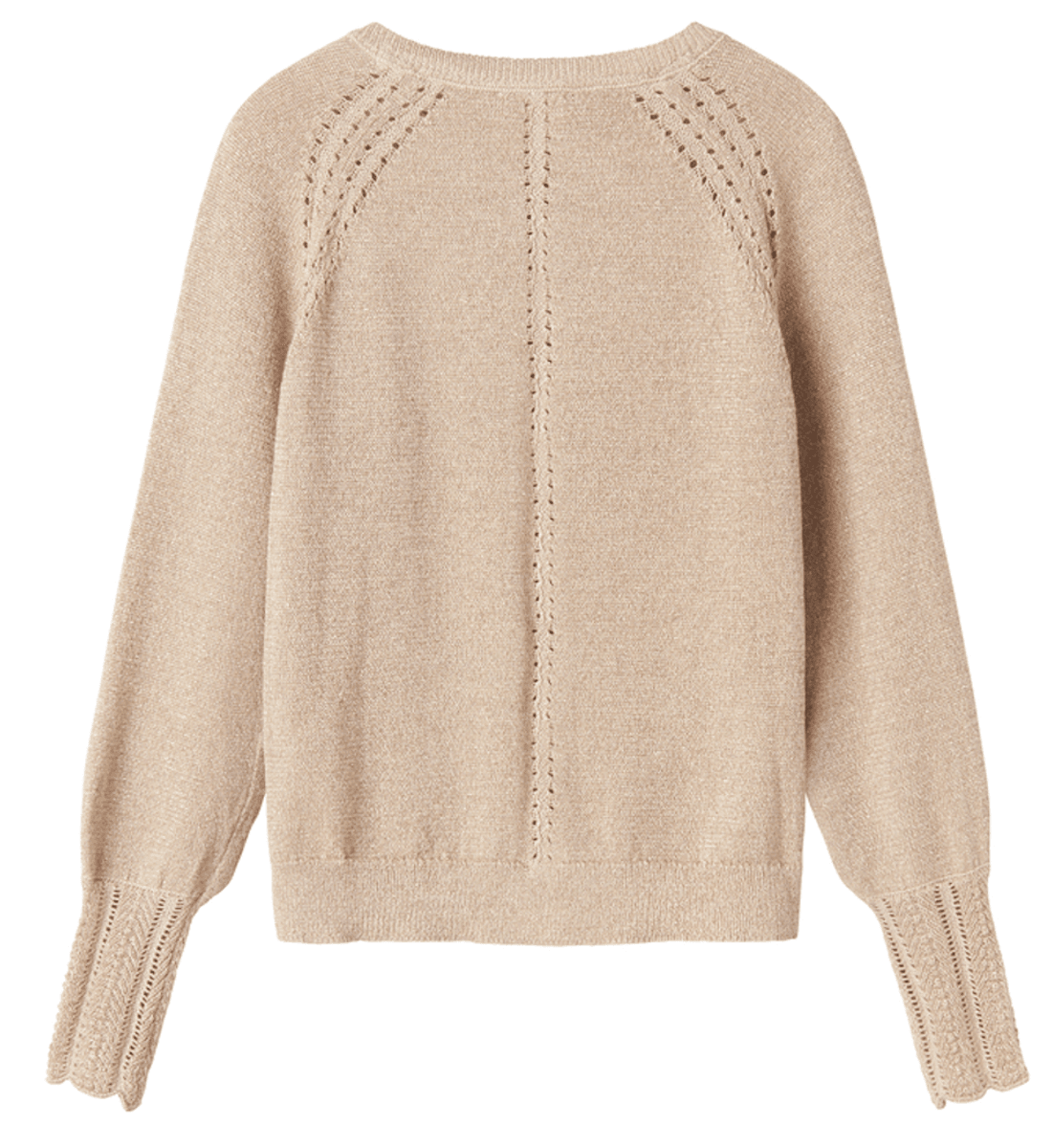 Marmar cardigan Tille gold glitter
