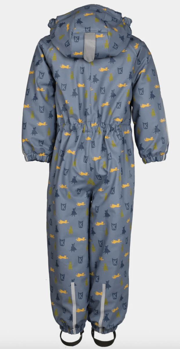 Kattnakken Helårs Regndress Hagl myk blå