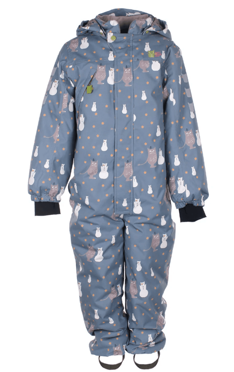 Kattnakken Parkdress Snø Hav