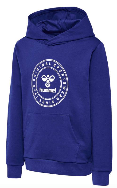 Hummel hettegenser cuatro circle estate blue
