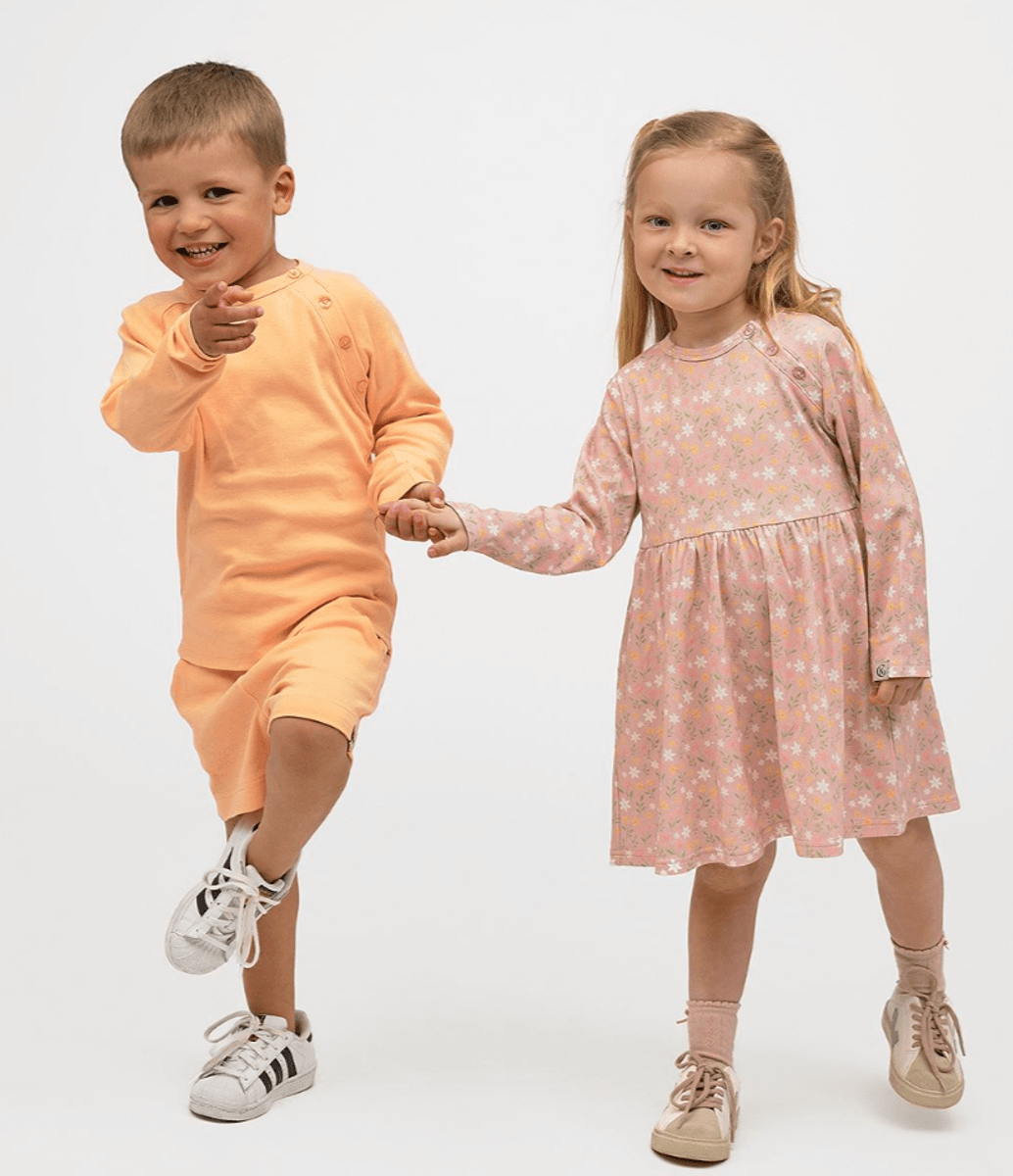 Gullkorn Genser villvette peach