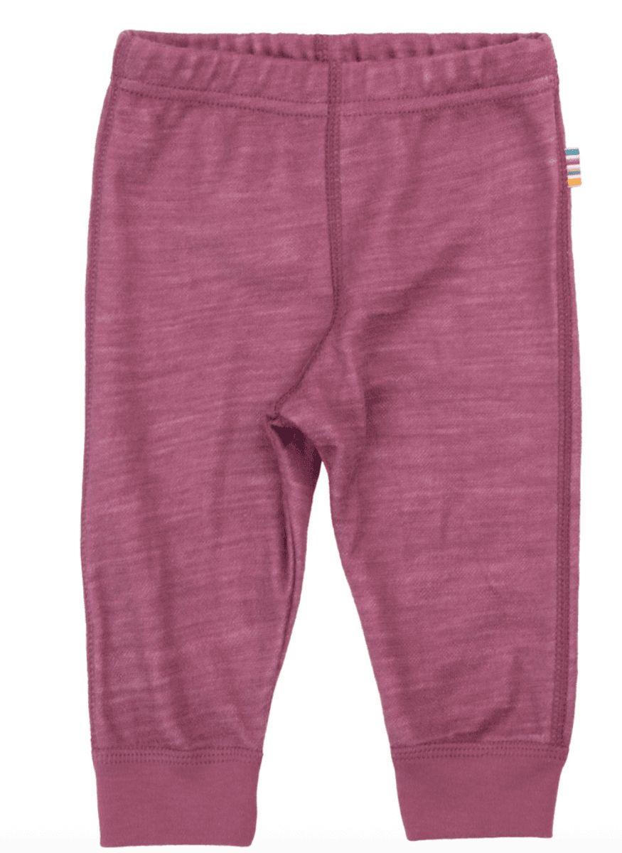 Joha Leggings ull/bambus bordeaux baby