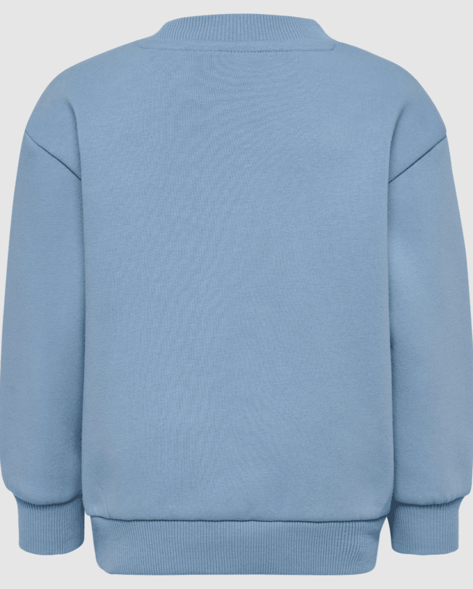 Hummel Genser loose crewneck bee faded denim