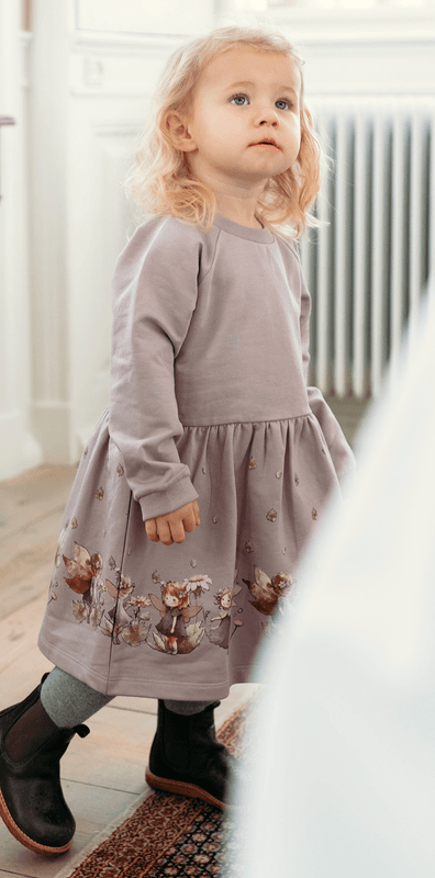 Hust and claire kjole donna purple dove