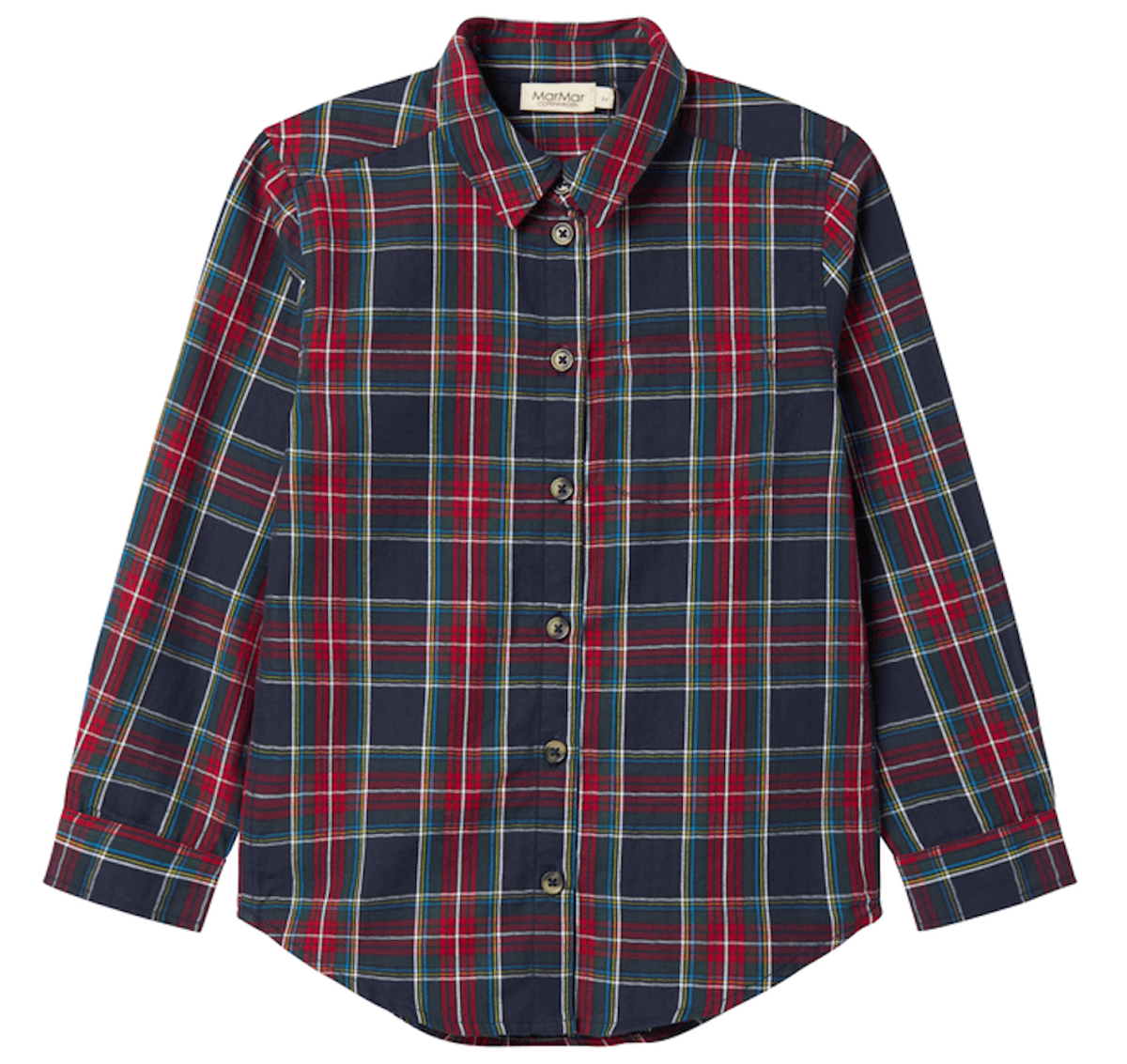 Marmar skjorte tommy pilot navy check