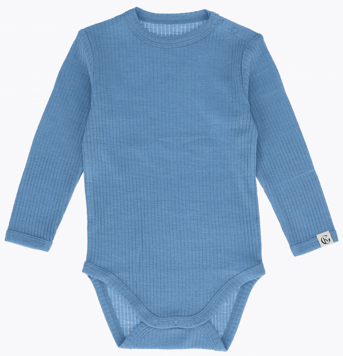 Gullkorn chalk ull body fog blue