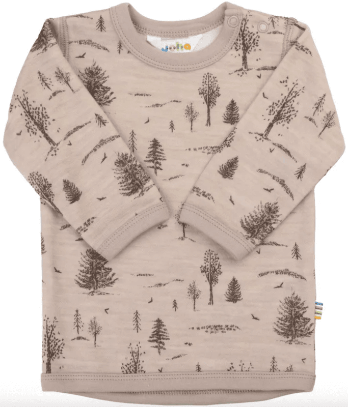 Joha Genser ull/bambus Forest beige baby
