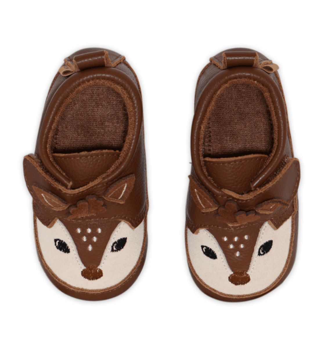 Melton Deer Skintøffel Red Wood