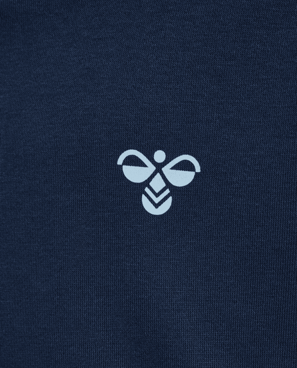 Hummel Genser graphic hoodie dress blues