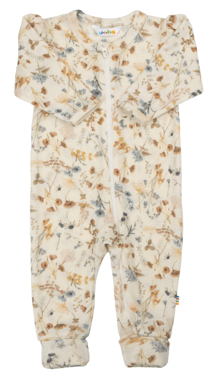 Joha heldress ull flora offwhite
