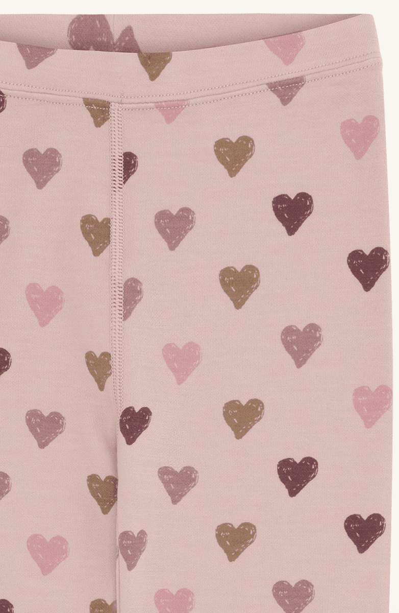 Hust and claire Leggings ull/bambus laki hearts adobe rose