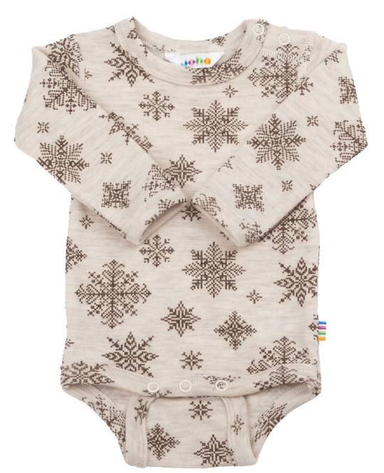 Hovedbilde Joha body ull snowflake beige